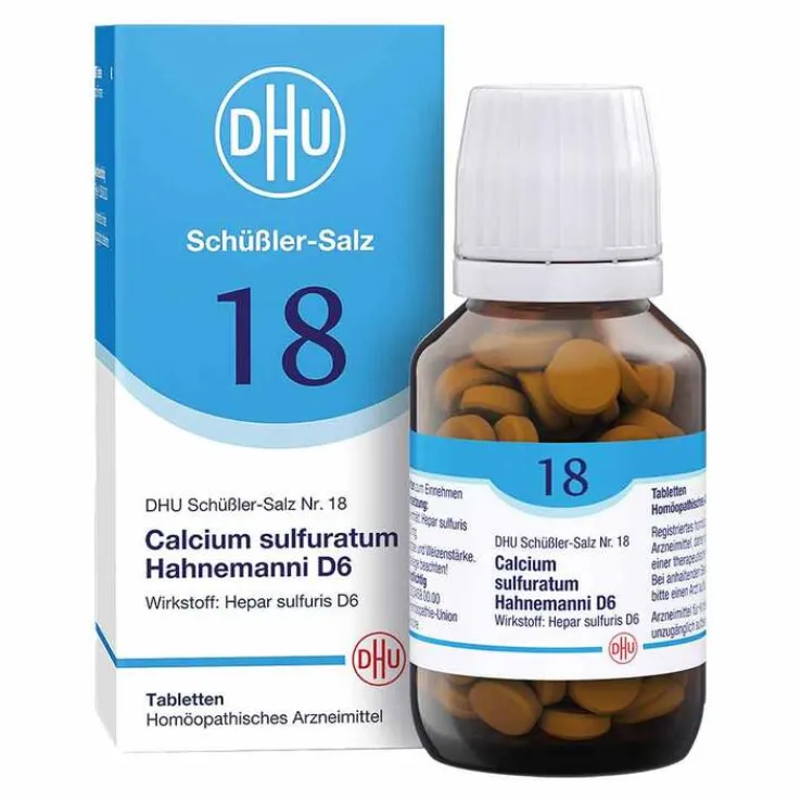 DHU Schüßler-Salz Nr. 18 Calcium sulfuratum Hahnemanni D6 Tabletten, 200 St