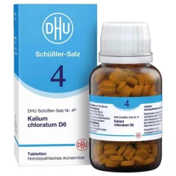 DHU Schüßler-Salz Nr. 4 Kalium chloratum D6 Tabletten, 420 St
