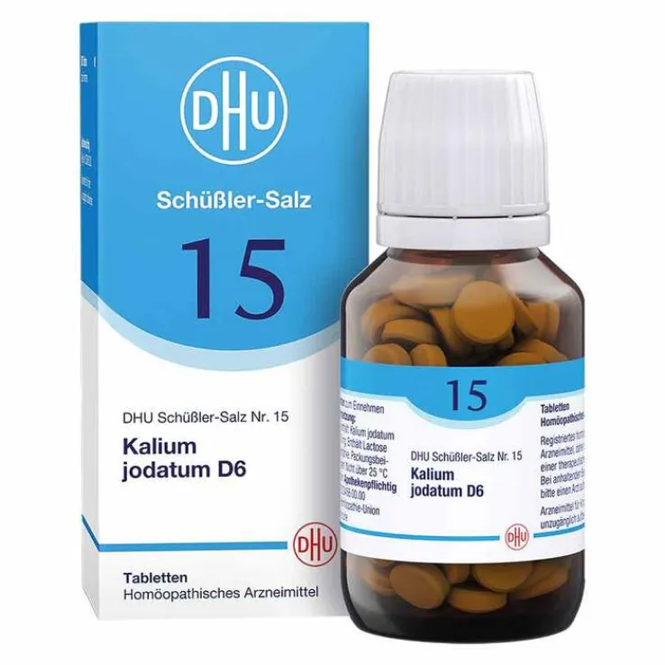 DHU Schüßler-Salz Nr. 15 Kalium jodatum D6 Tabletten, 200 St