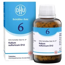 DHU Schüßler-Salz Nr. 6 Kalium sulfuricum D12 Tabletten, 900 St