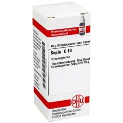 DHU Sepia C 10 Globuli, 10 g