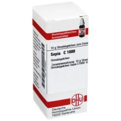 DHU Sepia C 1000 Globuli, 10 g