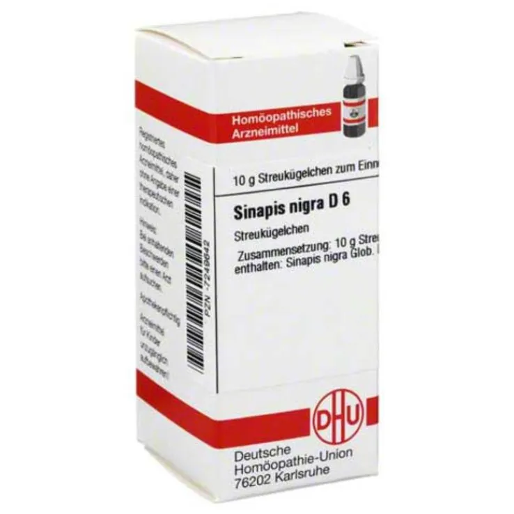 DHU Sinapis nigra D 6 Globuli, 10 g