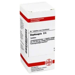 DHU Staphisagria D 6 Tabletten, 80 St