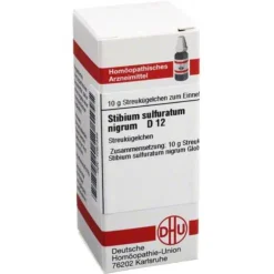 DHU Stibium sulfuratum nigrum D 12 Gl, 10 g