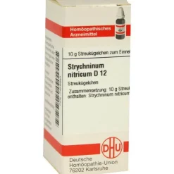 DHU Strychninum nitricum D 12 Globuli, 10 g
