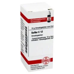 DHU Sulfur C 12 Globuli, 10 g