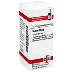 DHU Sulfur D 30 Globuli, 10 g