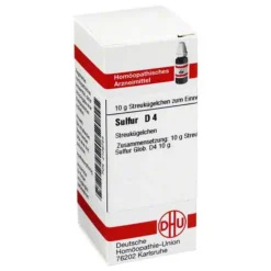 DHU Sulfur D 4 Globuli, 10 g