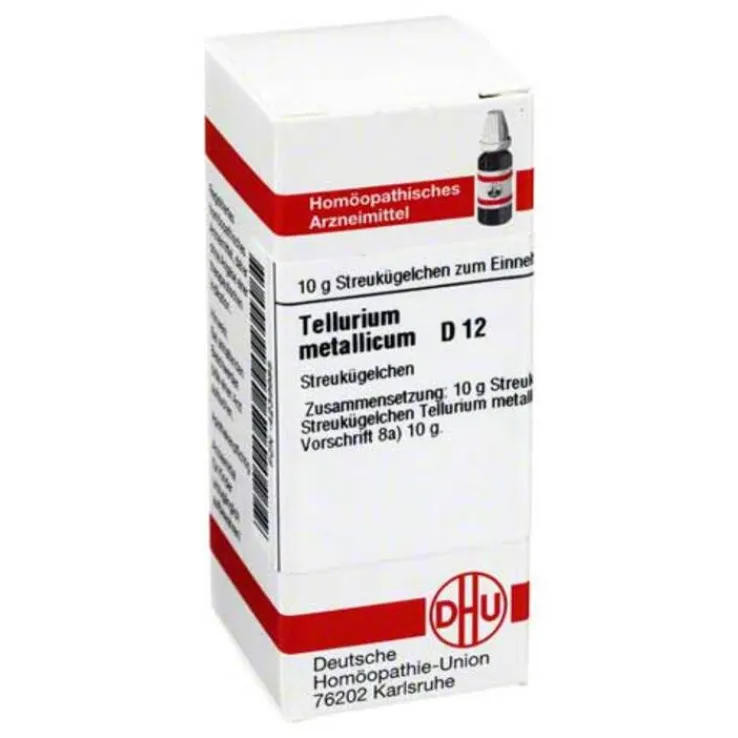 DHU Tellurium metallicum D 12 Gl, 10 g