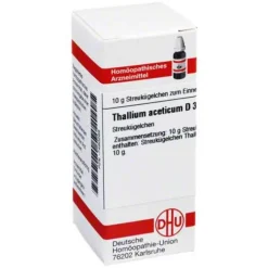 DHU Thallium aceticum D 30 Globuli, 10 g