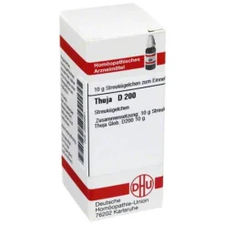 DHU Thuja D 200 Globuli, 10 g