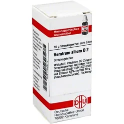 DHU Veratrum album D 2 Globuli, 10 g