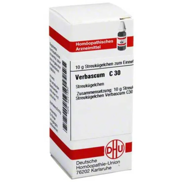 DHU Verbascum C 30 Globuli, 10 g