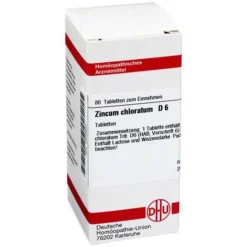 DHU Zincum chloratum D 6 Tabletten, 80 St