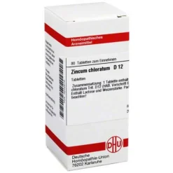 DHU Zincum chloratum D 12 Tabletten, 80 St