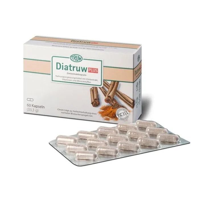 Diatruw Plus Zimtextraktkapseln, 60 St