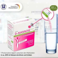 D-Mannose Plus 2000 mg Sticks, 60X2.47 g
