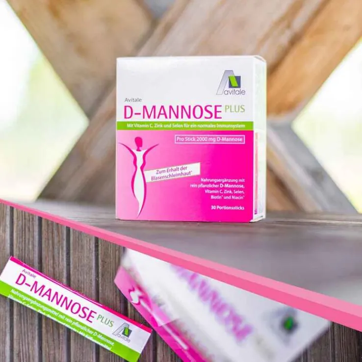 D-Mannose Plus 2000 mg Sticks, 60X2.47 g