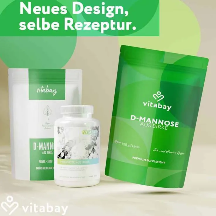 D-Mannose Pulver aus Birke vegan Diätetikum, 100 g