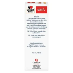 Doppelherz Artischocke Curcuma + Olivenöl Kapseln, 100 St