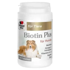 Doppelherz für Tiere Biotin Plus Tabletten für Hunde, 120 St