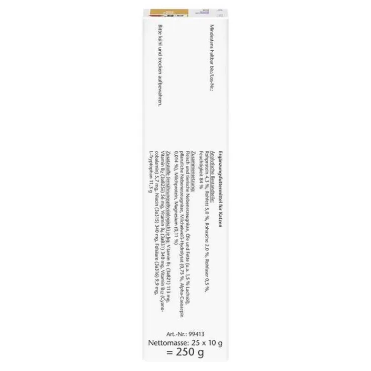 Doppelherz für Tiere Relax Complex Port.Beutel für Kat., 25X10 g