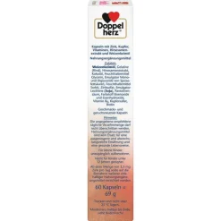 Doppelherz Haar Vital+Zink+Hirseextrakt Kapseln, 60 St