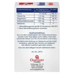 Doppelherz Melatonin Heißgetränk Granulat, 20 St
