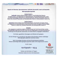 Doppelherz System Augen Plus Sehkraft+Schutz Kapseln, 120 St