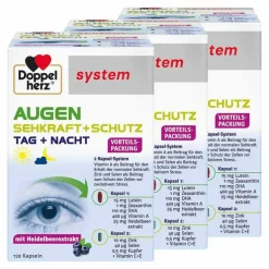 Doppelherz system Augen Sehkraft + Schutz Kapseln, 3x120 St