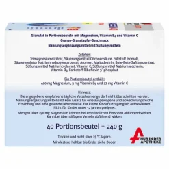 Doppelherz system Magnesium 400 Citrat Granulat, 40 St