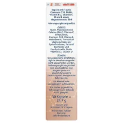 Doppelherz Taurin + Q10 Kapseln, 30 St