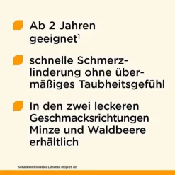 Dorithricin® Halstabletten Waldbeere bei Halsschmerzen, 40 St
