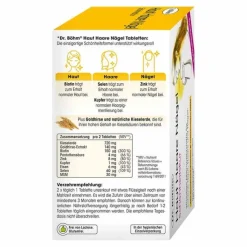Dr. Böhm Haut Haare Nägel Tabletten, 180 St