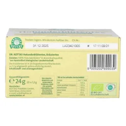 Dr. Kottas Holunderblütentee Filterbeutel, 20 St