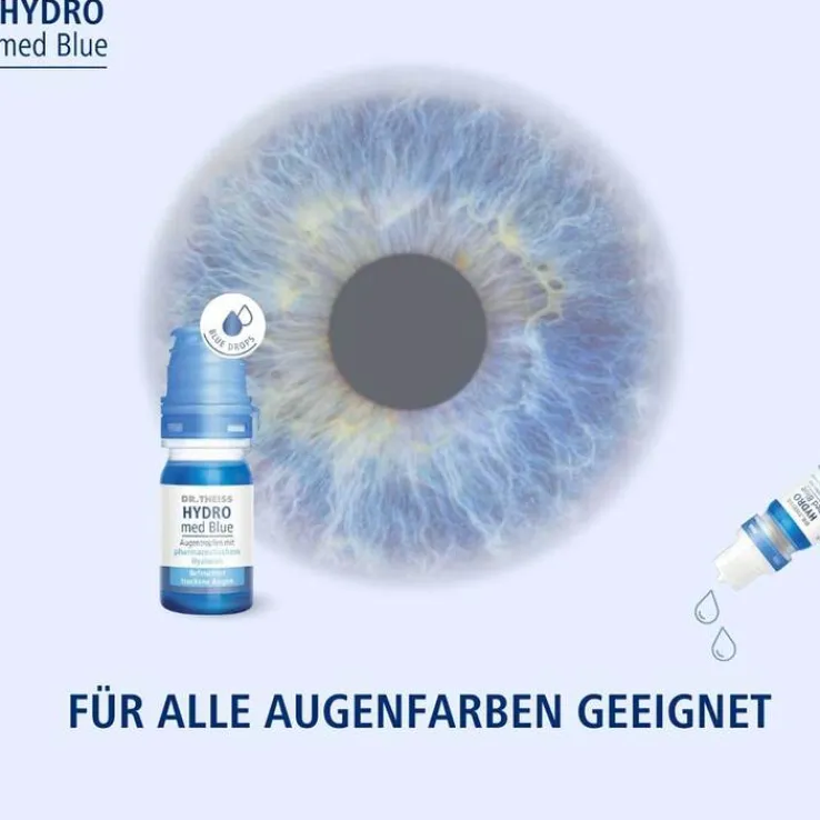 DR. THEISS HYDRO med Blue Augentropfen, 10 ml
