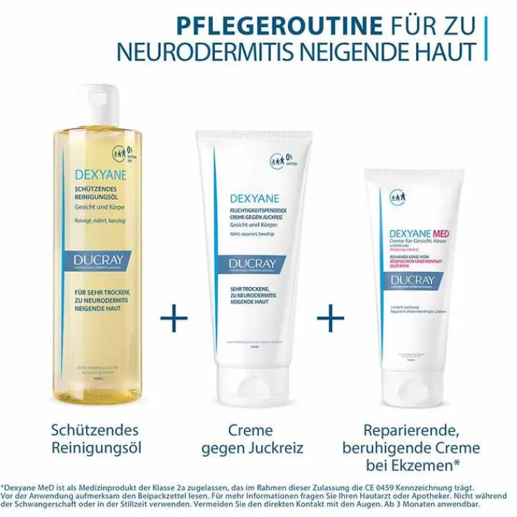 Ducray Dexyane Reinigungsöl schützend, 400 ml