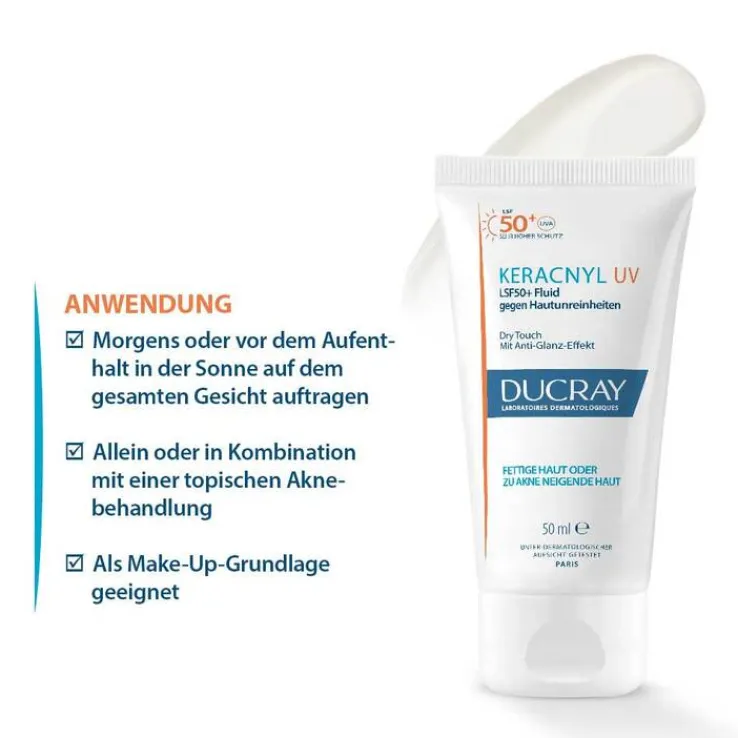 Ducray Keracnyl UV Fluid LSF 50 + , 50 ml