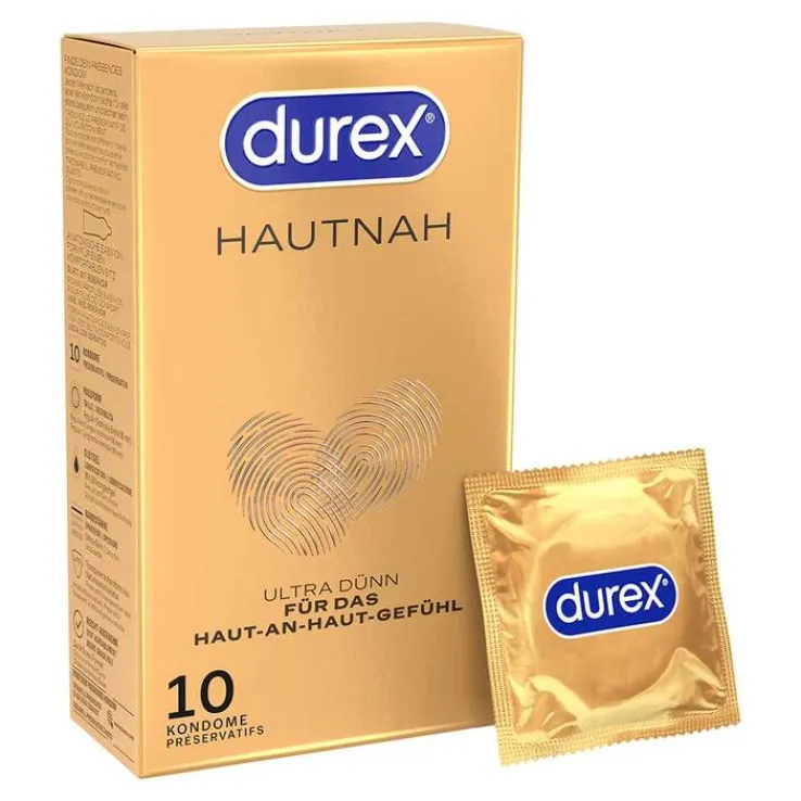 Durex hautnah latexfrei Kondome, 10 St