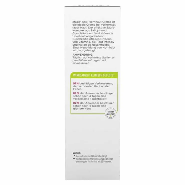 Efasit Anti-Hornhaut Creme, 75 ml