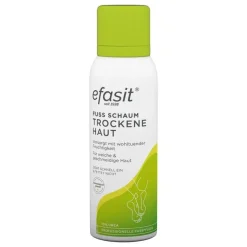 Efasit Fuß Schaum trockene Haut, 125 ml