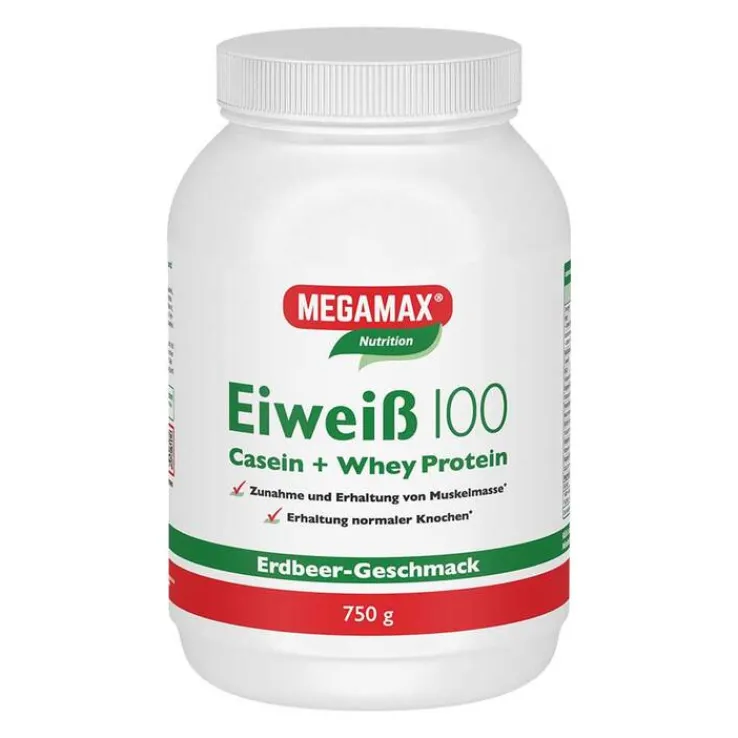 Eiweiss 100 Erdbeer Megamax, 750 g