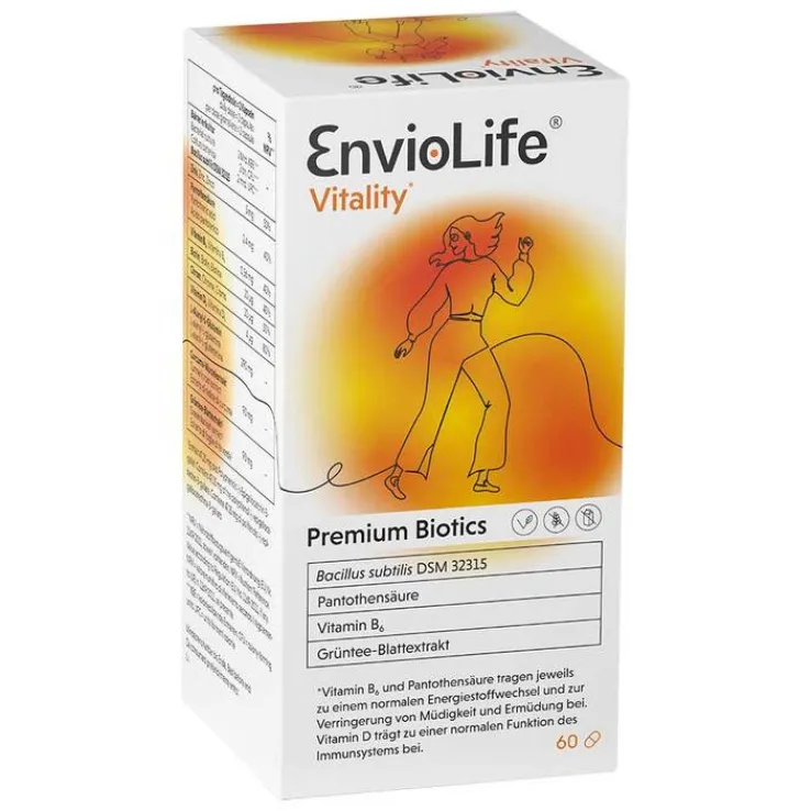 Enviolife Vitality Bakterien Curcuma & L-Glutamin, 60 St