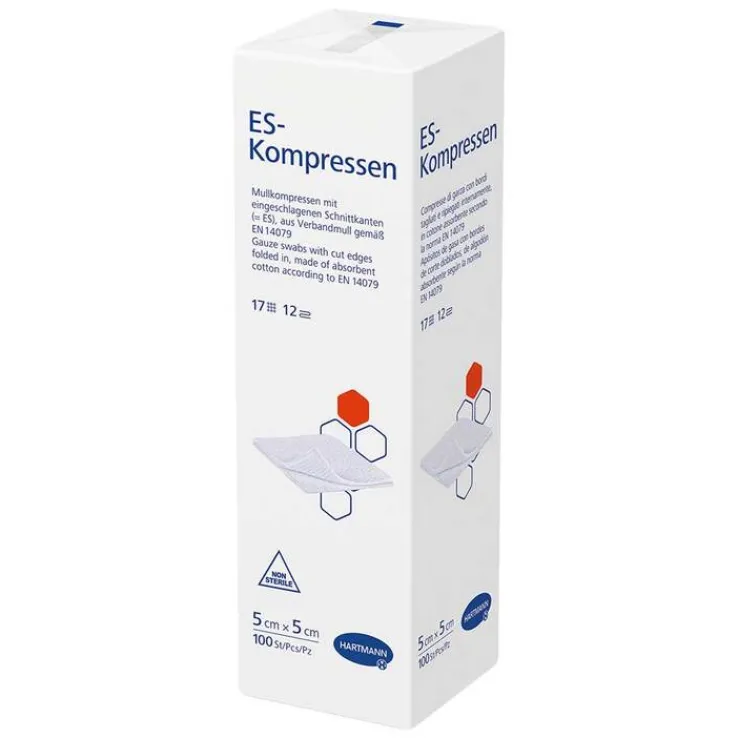 ES-Kompressen unsteril 5x5 cm 12fach, 100 St