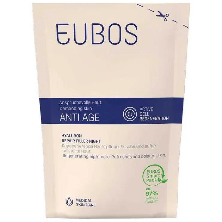 Eubos Anti-Age Hyaluron Repair Filler Night Nf.Btl, 50 ml
