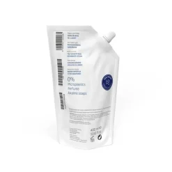 Eubos Flüssig blau unparfümiert Nachfüllbeutel, 400 ml