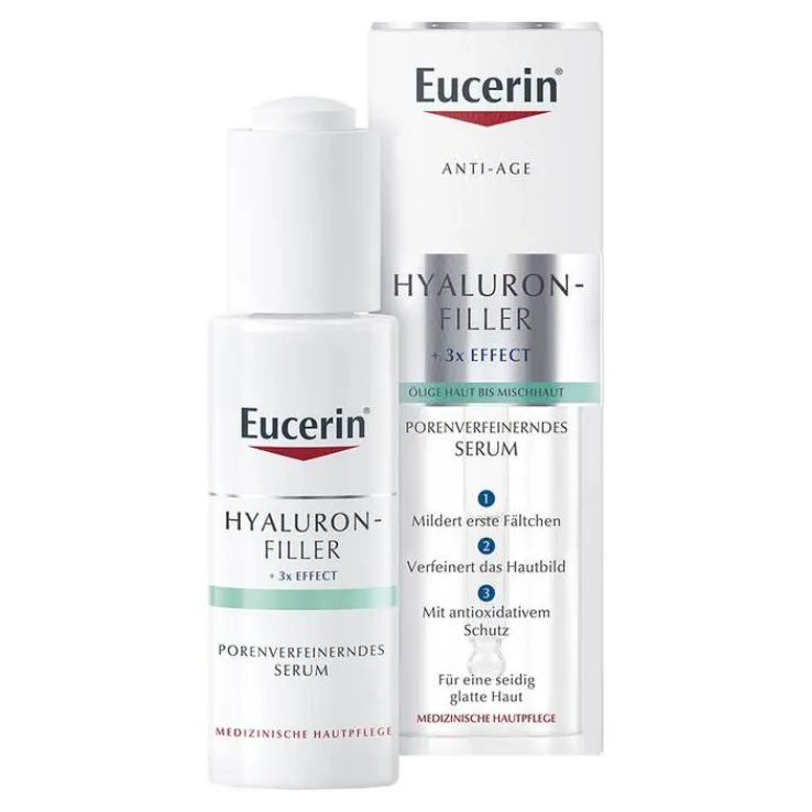 Eucerin Anti-Age Hyaluron-Filler porenverfeinerndes Serum, 30 ml