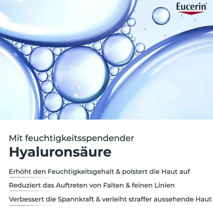 Eucerin Hyaluron-Filler Tagescreme für normale und Mischhaut Tiegel LSF 15, 50 ml