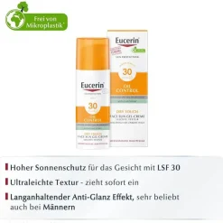 Eucerin Sun Gel-Creme Oil Control LSF 30, 50 ml
